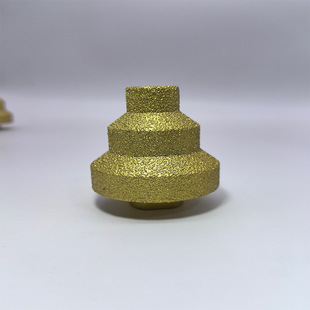Brazed pagoda drill diamond reamer three-step chamfering ceramic tile rock plate stone opening cross-border manufacturers