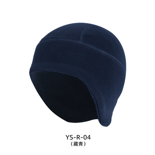 Autumn and winter riding outdoor warm small cap polar fleece ear cap windproof cold-proof Baotou lining cap bicycle hat