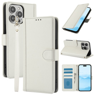 For Apple 16 Pro Max Mobile Phone Case S25 Ultra Drop-resistant Mobile Phone Leather Case A16 Wallet Case