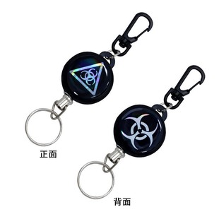 TAD high resilience telescopic wire rope key ring anti-losing anti-theft telescopic key chain anti-losing key chain easy pull buckle