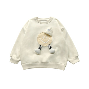 [Please collect and purchase the new winter money at 10 o'clock 11.25 morning!] ~ three-dimensional embroidery patch fleece-lined sweater
