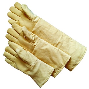 Fuli'An 600-Degree Heat-Resistant Gloves for Dry Pots, Photovoltaic, Extended Length, Thickened, Wear-Resistant, Reinforced 650-Degree High-Temperature Gloves