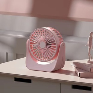 2025 new desktop small fan wind power super quiet student office portable 8 inch wall hanging small fan