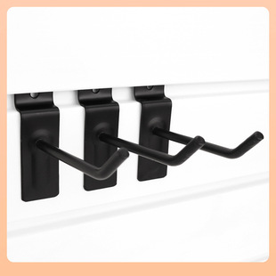 ⇡ Slot Board Hook, Universal Board Straight Hook, Aluminum Slot Board Shelf, Single Line Hook, Mobile Phone Store Accessories Hook, Exhibition Sample Display