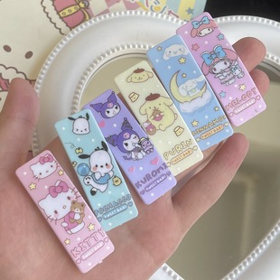 Мультфильм Фэнтези Sanrio квадратный BB-зажим милые заколки для девочек в японском стиле боковой зажим для студенческой челки Детские аксессуары для волос