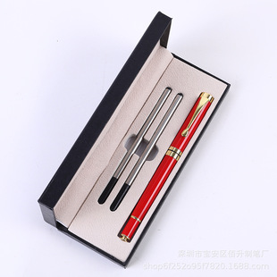 in stock 2 1 Gift for Business suit Gift Pen Gift Box Metal Signature Pen Activity Accompanying Gift Ball Pen Printing ogo