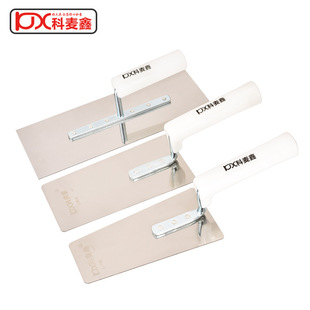 Comexin thickened stainless steel trowel with teeth gray spoon beef tendon trowel knife batch wall plastering knife factory wholesale