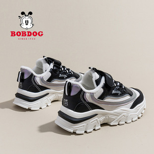 Детская обувь Bobdog babdou, обувь для девочек, 2023 Новые осенне-зимние повседневные кроссовки для мальчиков, детские кроссовки