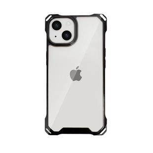 Hot Sale Traveler Acrylic Magnetic Mobile Phone Case for Apple 16 with Lanyard Hole 15Pro Four Corner Drop-resistant Case