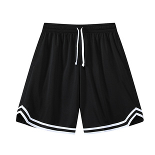 Girls Hong Kong style loose five-point sports pants high school students high school entrance examination sports shorts thin running plus size casual pants