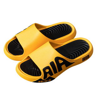 Slip-on Slippers Men's Summer Outdoor Wear Household Indoor Bathroom Non-slip Thick Bottom Fashionable Outdoor Wear Sandals and Slippers