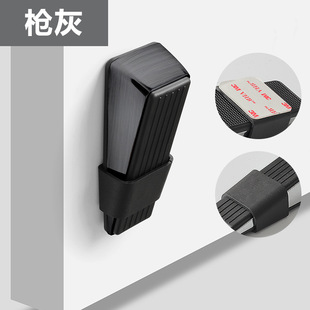 Factory wholesale punch-free zinc alloy door top indoor anti-collision mute door stop movable door stopper