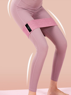 elastic band resistance hip circle gym latex non-slip yoga band squat pull band hip training exercise