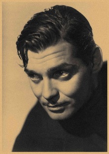 Clark Gable Vintage Kraft Paper Poster Hollywood Star Star Decoration Wall Painting Mural 368