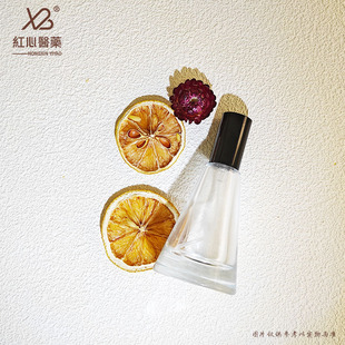 Factory new creative 15ml thick bottom cone perfume spray bottle essence bottle small sample glass bottle wholesale