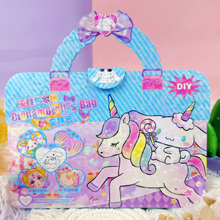 Sanrio Culomi Merlot Kappi Bala DIY Handmade Dress-up Sticker Girl's Birthday Gift Makeup Coloring
