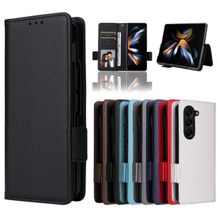 Применимо для Samsung Galaxy Z Fold 5 мобильный телефон кожаный чехол Z FOLD6 чехол для мобильного телефона