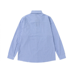 American Style Retro Casual Letter Embroidered Long Sleeve Shirt Men's 2024 New Arrival Autumn and Winter Hong Kong Style Fashion Brand Couple Shirt