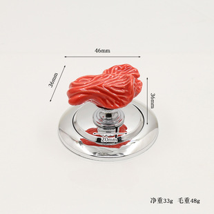 Color cartoon toilet press creative toilet toilet tank button assistant fashion corn button
