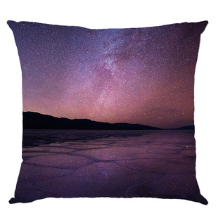 New Linen Printed Pillow Amazon Cross Border Office Pillow Case Home Sofa Decorative Gift Pillow Case