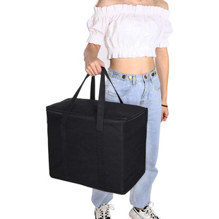 Amazon takeaway Pearl cotton insulation bag aluminum foil picnic bag non-woven insulation bag polyester ice bag in stock