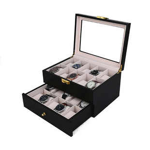 Spot wholesale paint wooden watch storage box piano paint watch jewelry box wooden jewelry packaging box