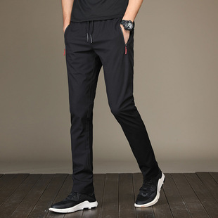 Casual Pants Men's Korean-style Slim-fit Straight 2022 Spring and Autumn Season New Arrival Trousers Breathable Business Men's Casual Pants