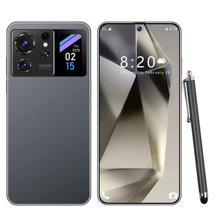 New cross-border mobile phone S24 real sub-screen perforated large screen 2 16GB Android foreign trade spot smart phone