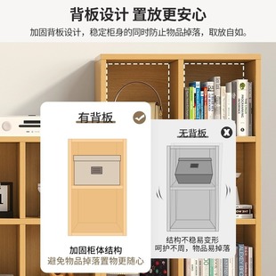 Bookshelf Bookcase Simple Modern Multi-layer Storage Rack Floor Student Bookshelf Prellis Cabinet Household Small Combination Cabinet Wholesale