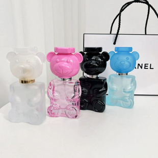 30ML Bear Perfume Bottled Pressing Nozzle Glass Perfume Bottle Spray Glass Bottle Perfume Bottle