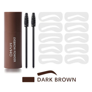 New lazy seal eyebrow powder with eyebrow card eyebrow brush eyebrow powder hairline eyebrow powder