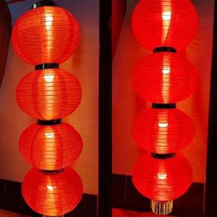 Lantern bulb outdoor waterproof led bulb warm light chain light bulb lantern accessories LED red light bulb wholesale