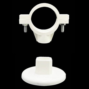 Liansu PVC pipe clamp with Tsim nozzle screw pull-out pipe clamp 50-160mm pipe special pipe clamp PVC Hoisting pipe clamp