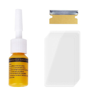 Glass repair liquid cross-border windshield repair crack scratch repair agent auto glass repair liquid tool