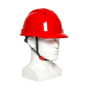 Three-rib breathable safety helmet construction site construction labor protection head cap labor protection helmet manufacturer