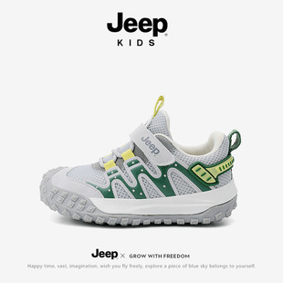 Женская обувь Jeep Весенние и осенние кроссовки дышащие детские кроссовки на мягкой подошве 2024 новые детские туфли
