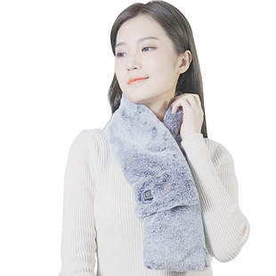 Electric Heating Scarf, Neck Protection, Hot Compress, Smart Charging Model for Couples to Heattech in Autumn and Winter, Heating Scarf for Men and Women