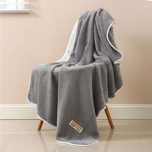 New person only enjoys coral fleece towel 35*75cm soft skin-friendly absorbent lint-free face and bath towel for home use