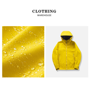 Bird Same Style Teflon Three-proof Technology Windproof Waterproof Outdoor Commuter Hooded Soft Shell Jacket Jacket