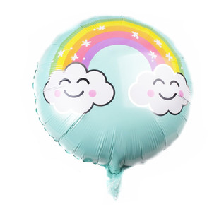 Sun aluminum film balloon glasses sunflower sunflower aluminum film balloon Sun smiley face party arrangement supplies wholesale