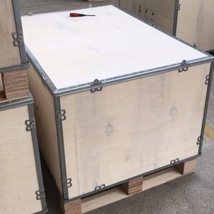 Wooden Box Output Steel Buckle Wooden Box Fumigation-free Wooden Box Steel Belt Edge Buckle Wooden Box Self-assembled Wooden Box