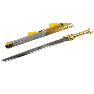 Spot Metal Weapons Chu Qiao's Breaking Moon Film and Television Props Sword Decoration Gifts Stainless Steel Big Breaking Moon Sword
