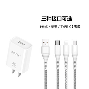 3C certified mobile phone charger 5V2A fast charging head for Apple Android Huawei fast charging suit hot sale
