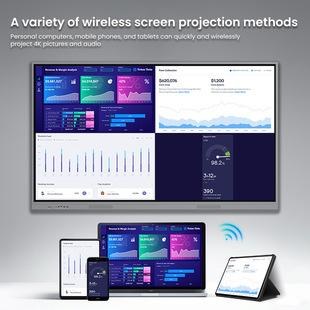 55 65 Inch Screen Smart Board Digital Interactive Whiteboard