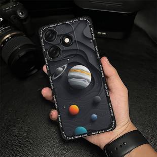 Применимый чехол для телефона Tecno силиконовый полный чехол простой мультфильм забавный мягкий чехол для рассеивания тепла красный милый мужчина и женщина