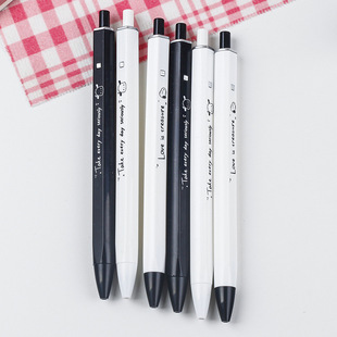 Высокое значение Paca Dog Fang Pen Ren Wind Студент нажимает на нейтральное перо Простая кисть