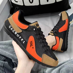 Men's shoes sports men's sneaker wholesale Korean version of all-match youth trend low mesh breathable lightweight casual shoes