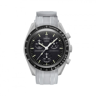Suitable for Planetary Series 20mm Arc Quick Release Watch Strap Omega Swatch Co-Branded Special Rubber Watch Strap