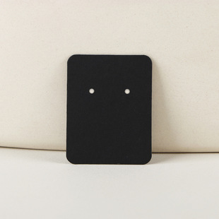Cross-border Explosions 4.5x 3.5cm Porous Earrings Paper Card Jewelry Display Card Hot Selling in stock Earrings Cardboard