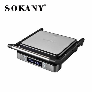 Cross-border SOKANY08116 frying machine household breakfast machine panini steak machine sandwich machine toaster